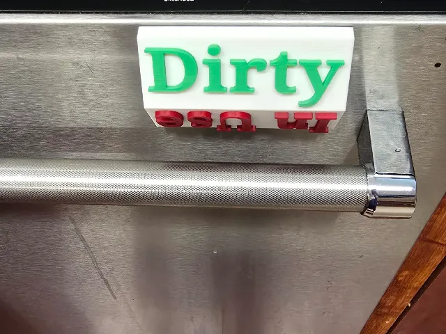 Dishwasher Use Sign