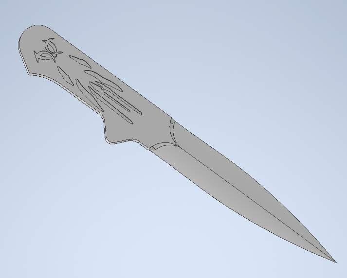Altair Ibn La Ahad throwing knife from Assassin's Creed