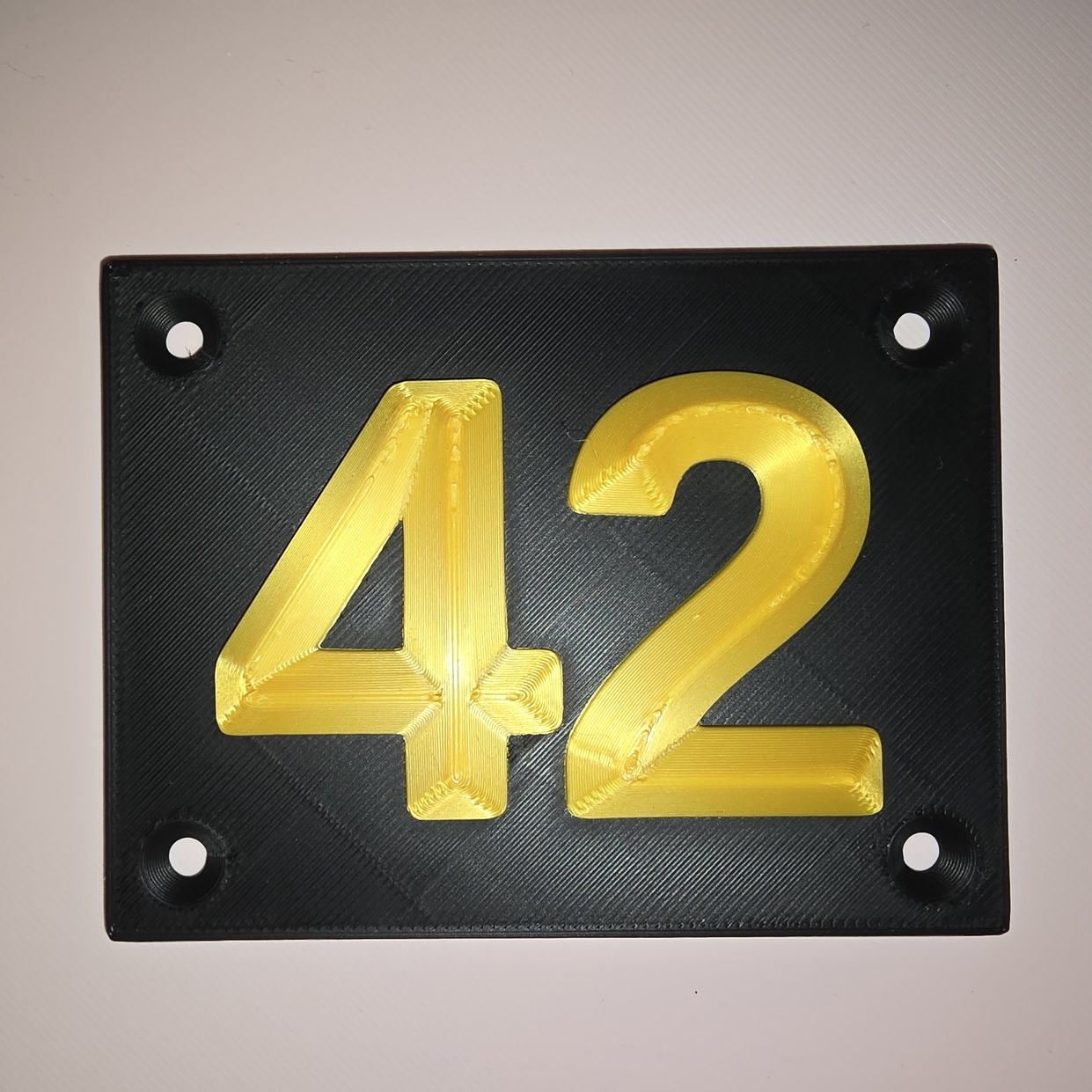 Custom Room Signs – Numbers & Text