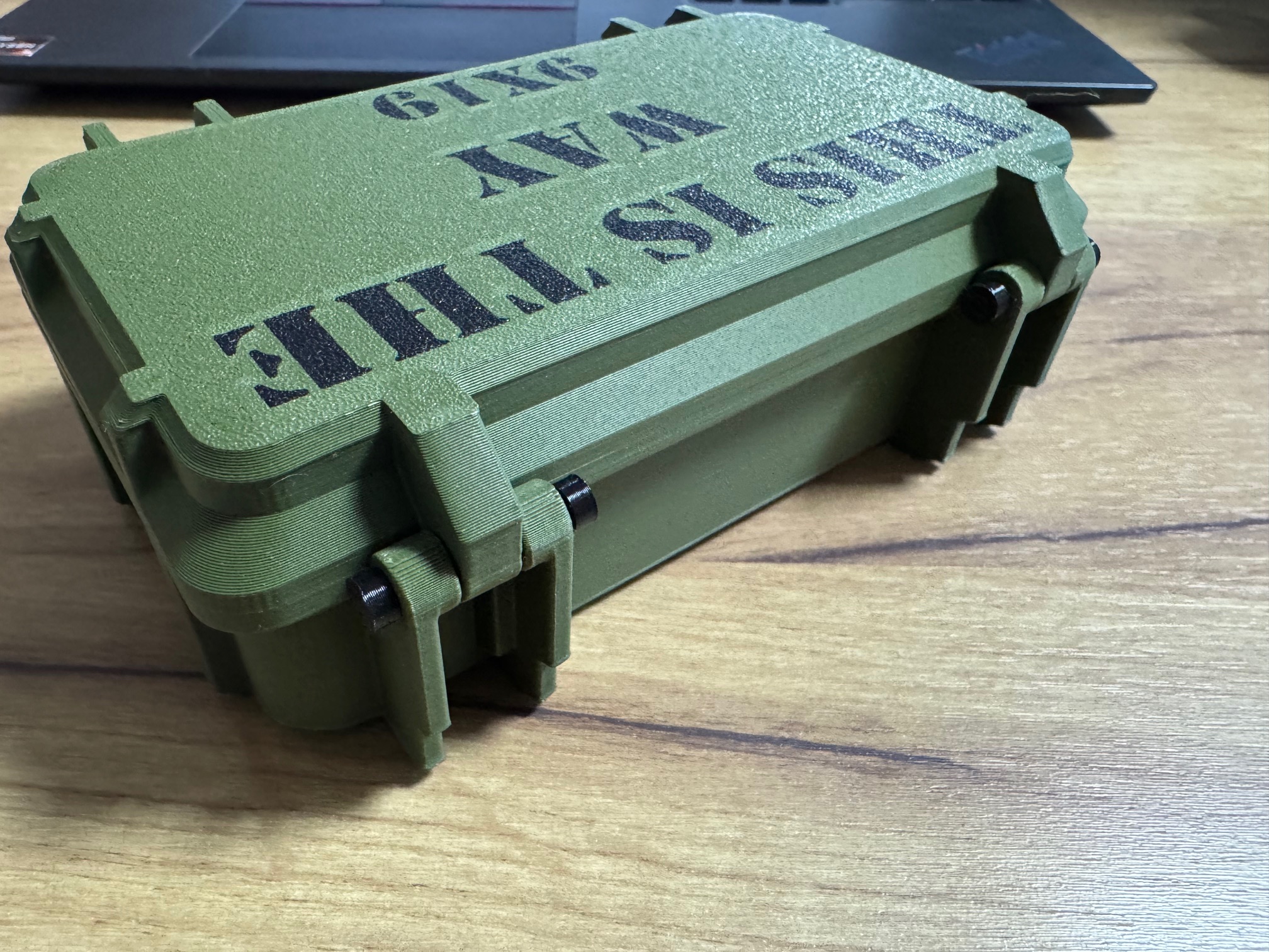 Miniatura 3 do modelo 3D Ammo box 9mm