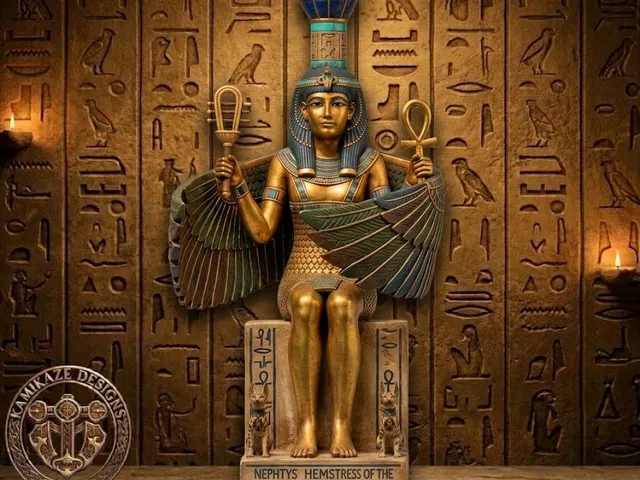 Nephthys, Goddess of Mourning, Night, Protection, the Dead