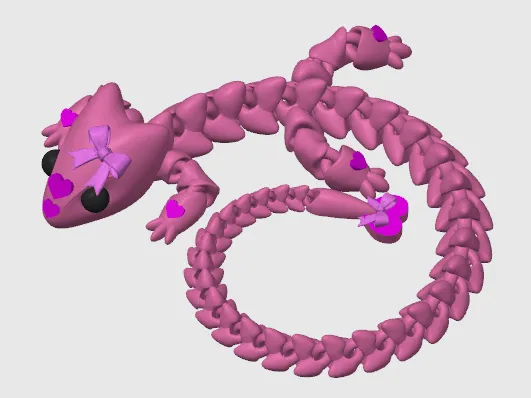 Valentine Articulated Dragon