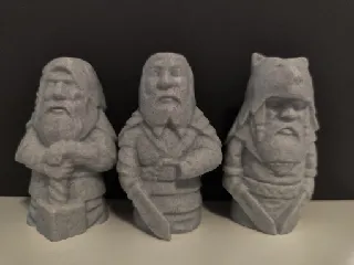 Three vikings