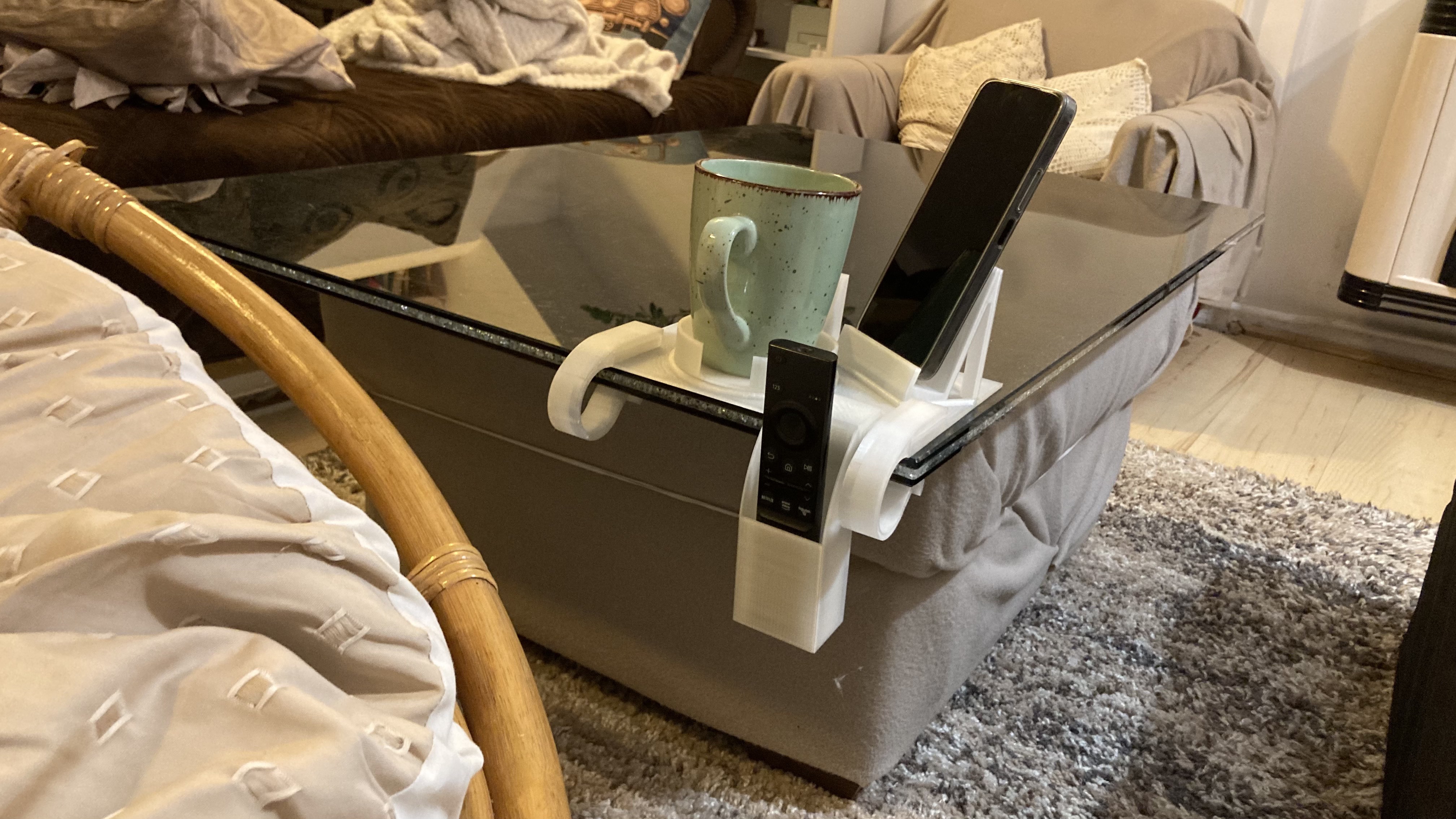 Modular organizer for armrest