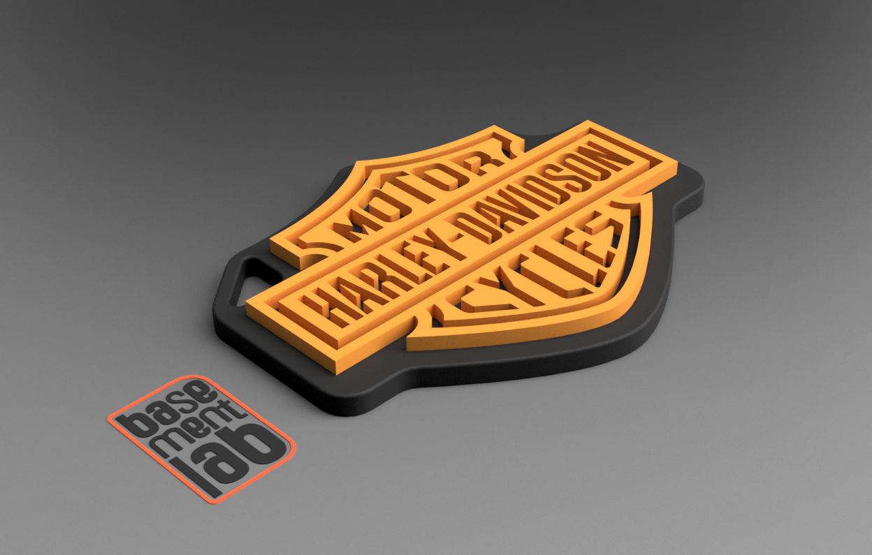 Harley-Davidson Classic - Keychain - Portachiavi - Porte Clès - 钥匙链 - Schlüsselanhänger