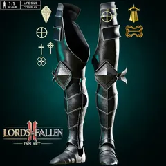 LORDS OF THE FALLEN II 2026 DARK CRUSADER LEG ARMOR COSPLAY Fan Art STL