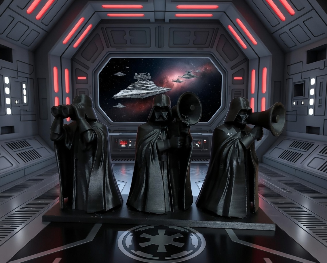 The Three Dark Vaders