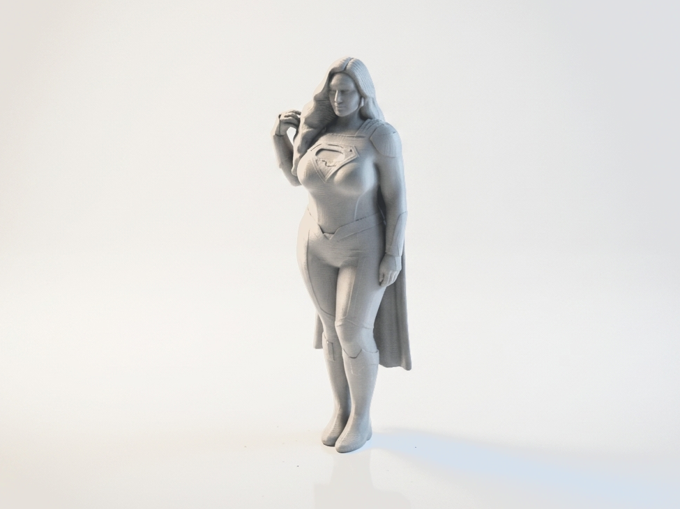 Superwoman Figurine DC Comics 3D Printable