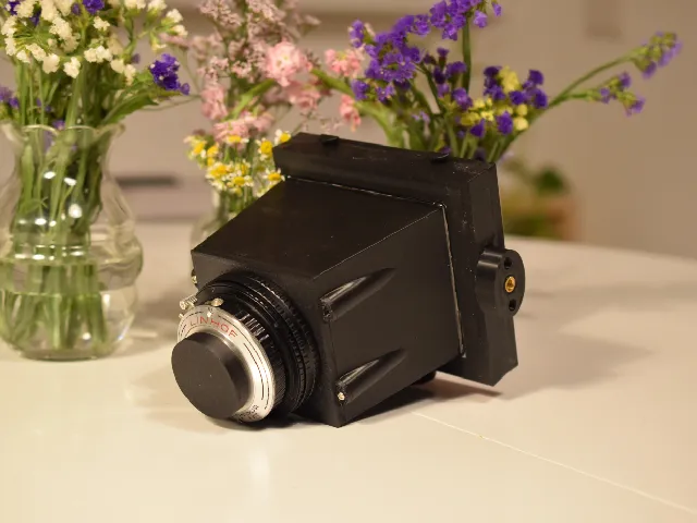 Lite45 - A parametric model for an easy 4x5 camera