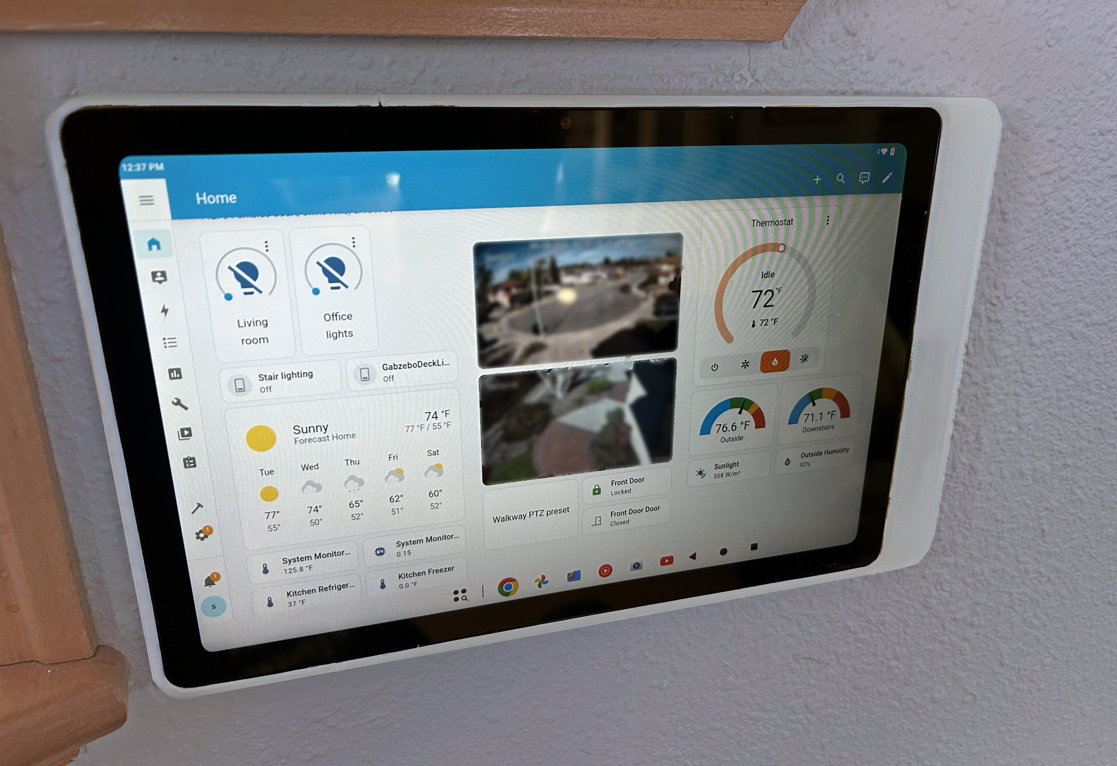 ONN Tablet Wall Frame