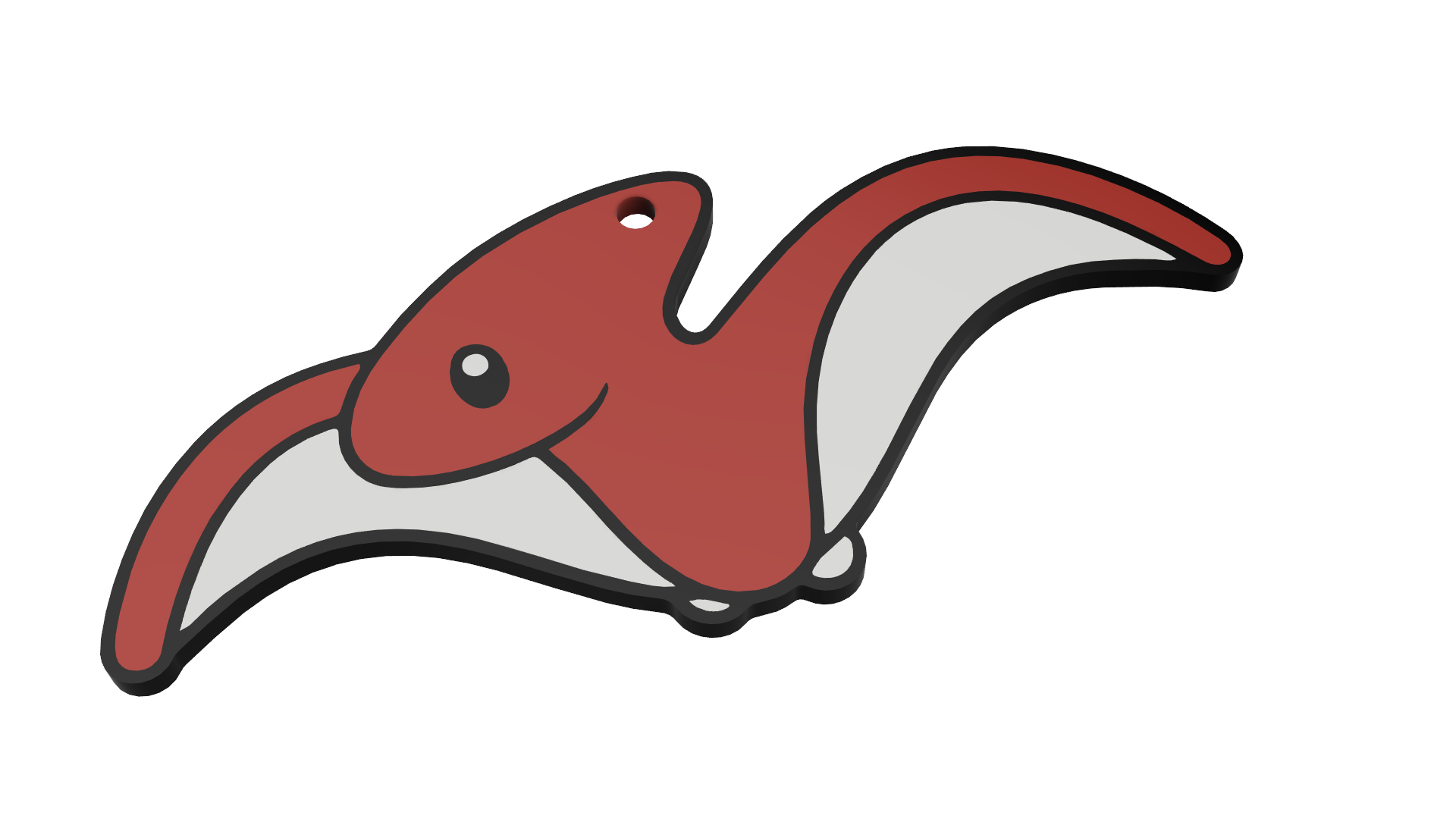 Baby Pterodactyl Keyring