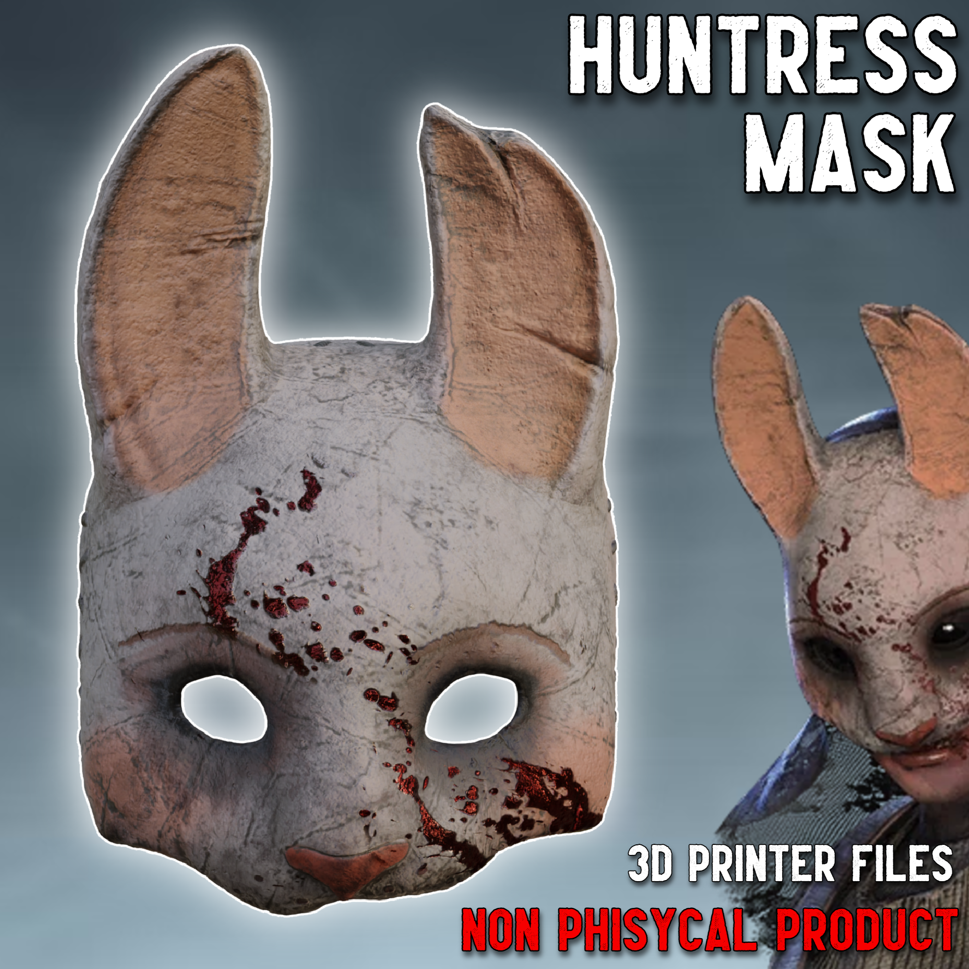 Huntress Cosplay Mask Dead by Daylight