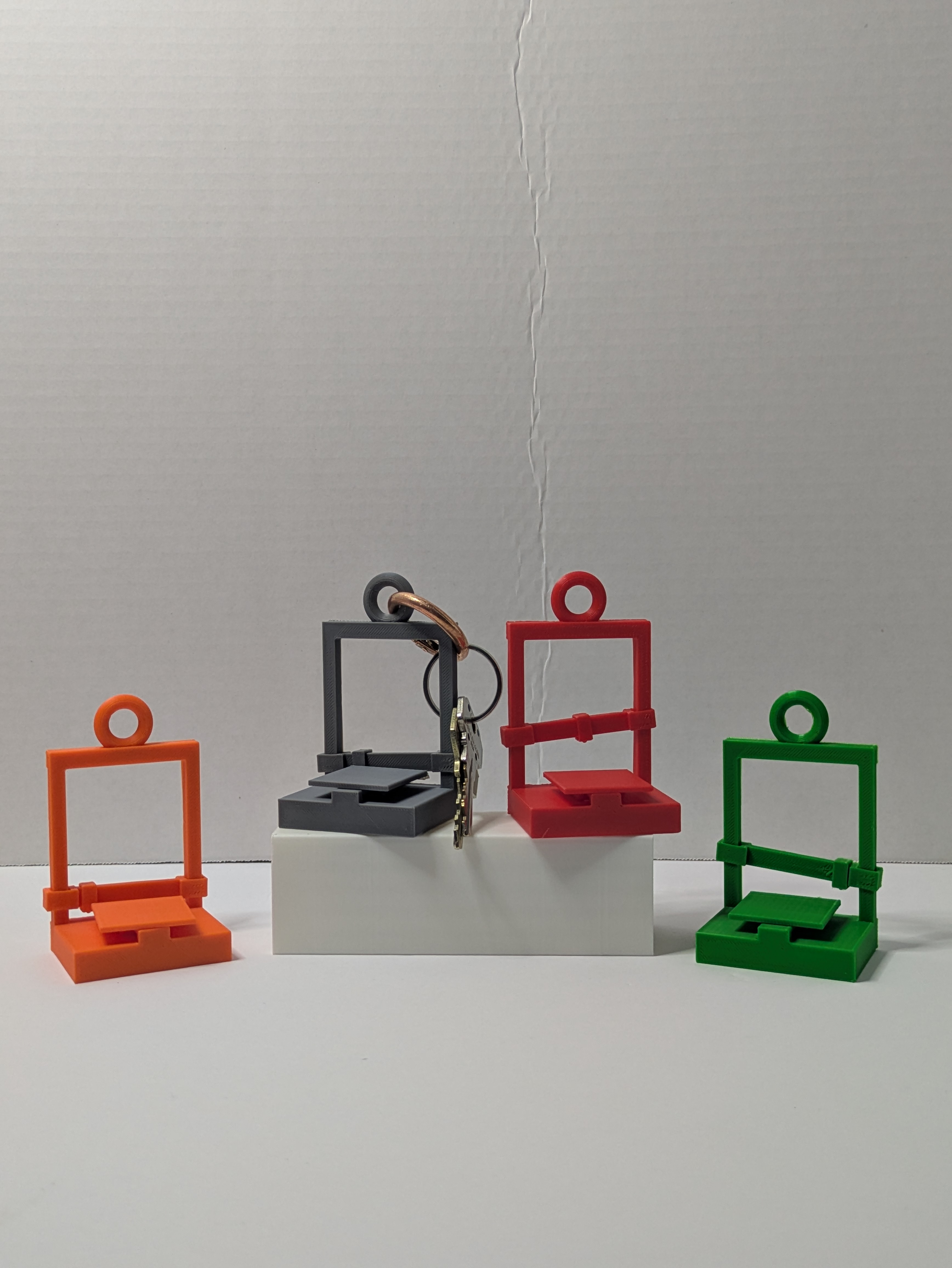 3D Printer Bridging test/Keychain — thumbnail 4