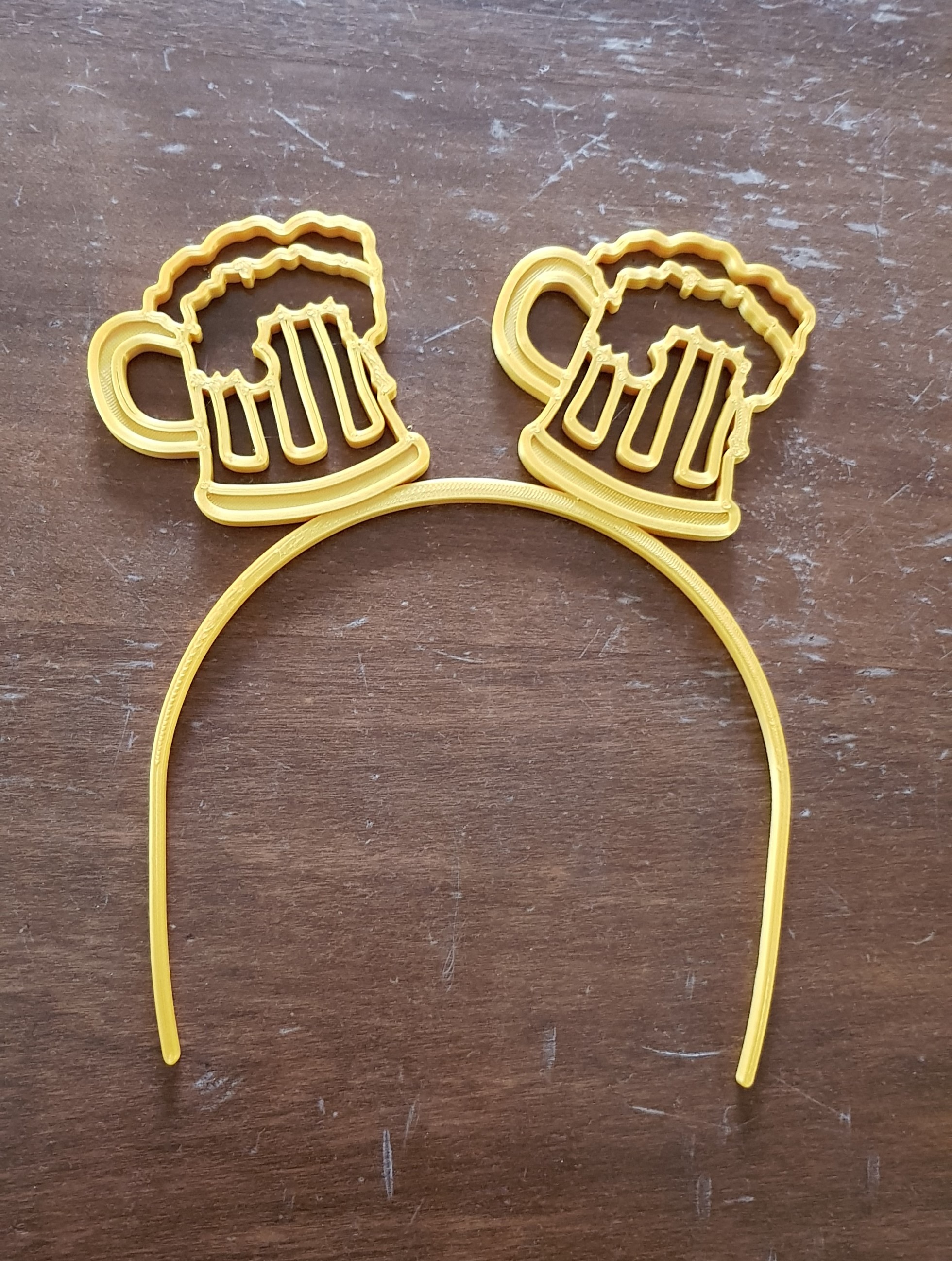 Beer Mug Hair Band