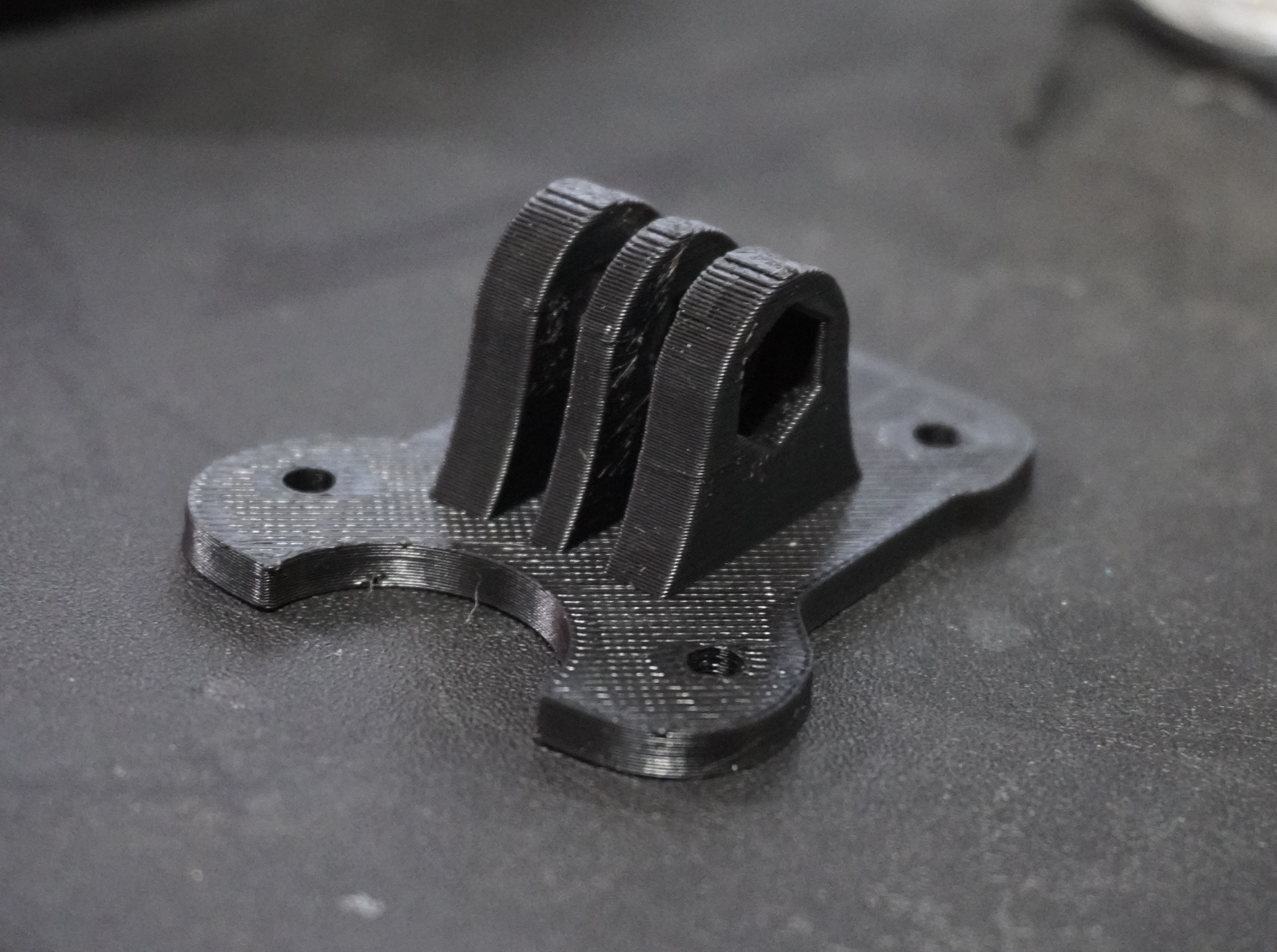 Mark 4 Frame GoPro-Style 3-Prong Bolt-On Mount (5-7" Frame)