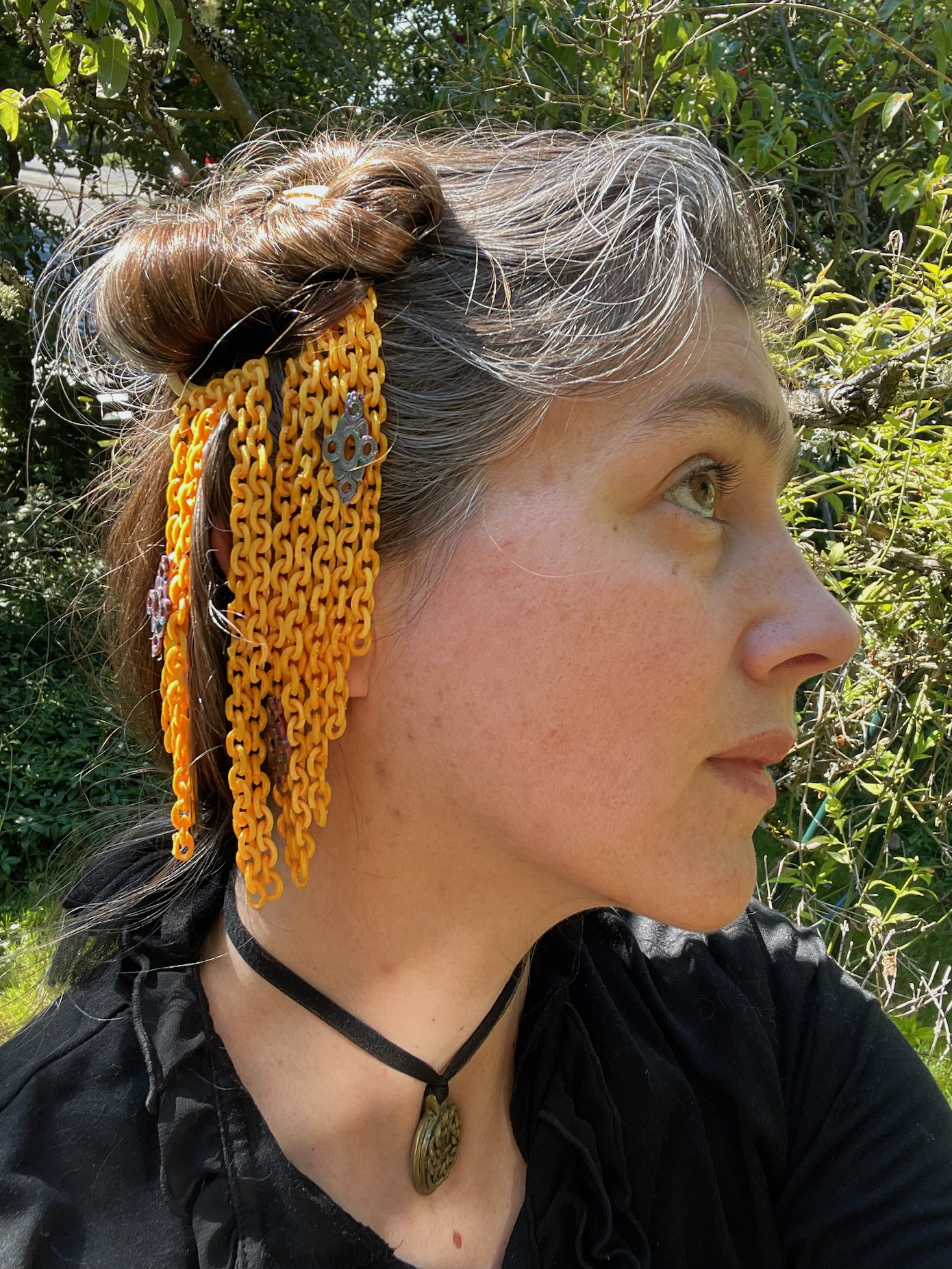 Hair Dangle 3D model by Bethany Weeks
