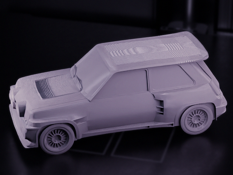 Renault 5 Rallye Edition - Hot Hatch Rally Car Model
