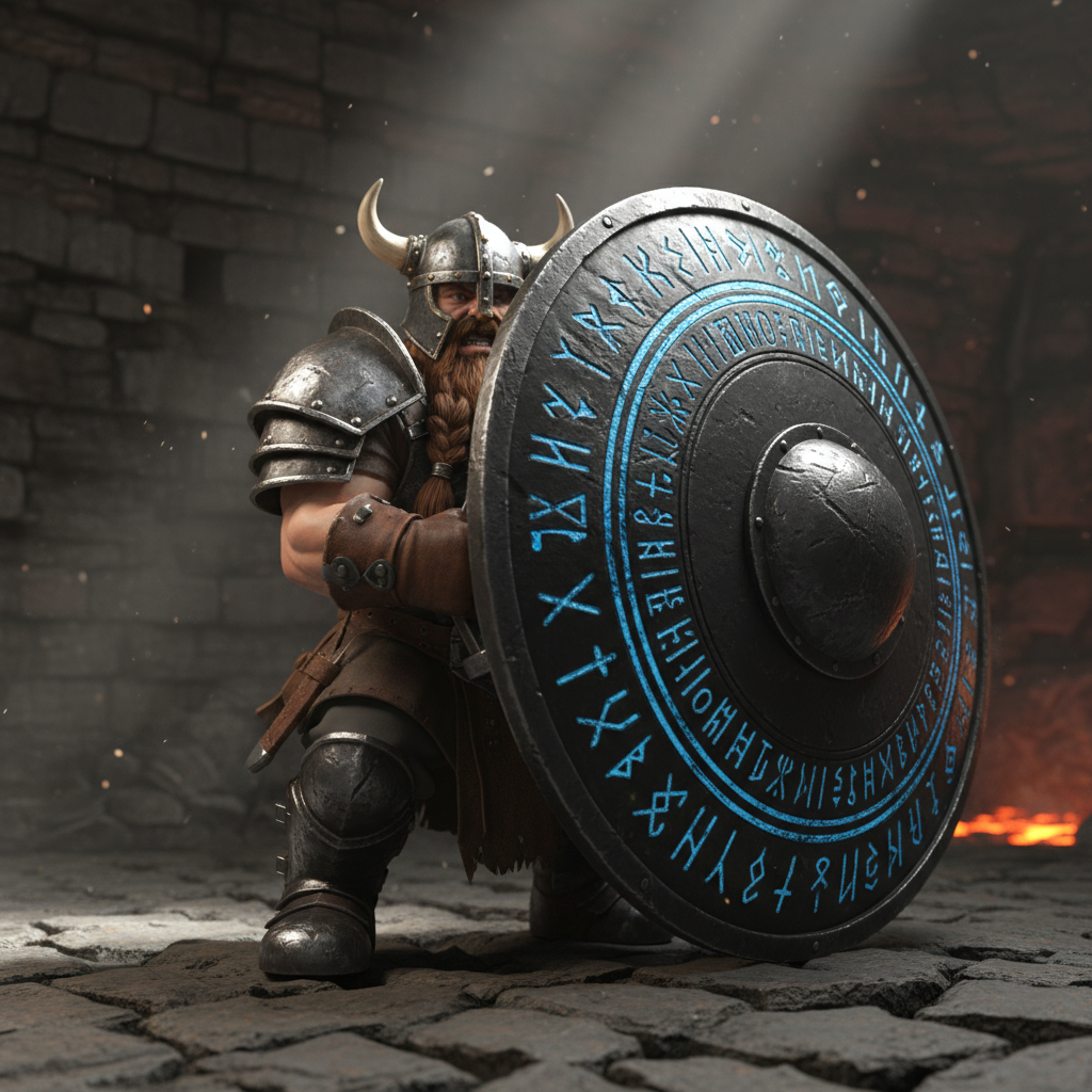 The Dwarf Runed Shieldmaster