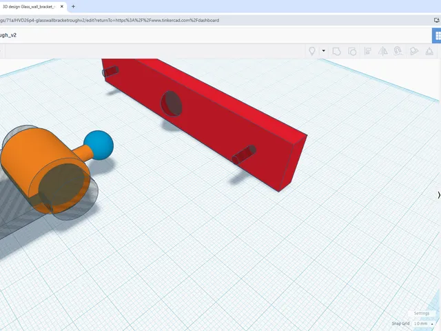 glass bracket ROUGH v2