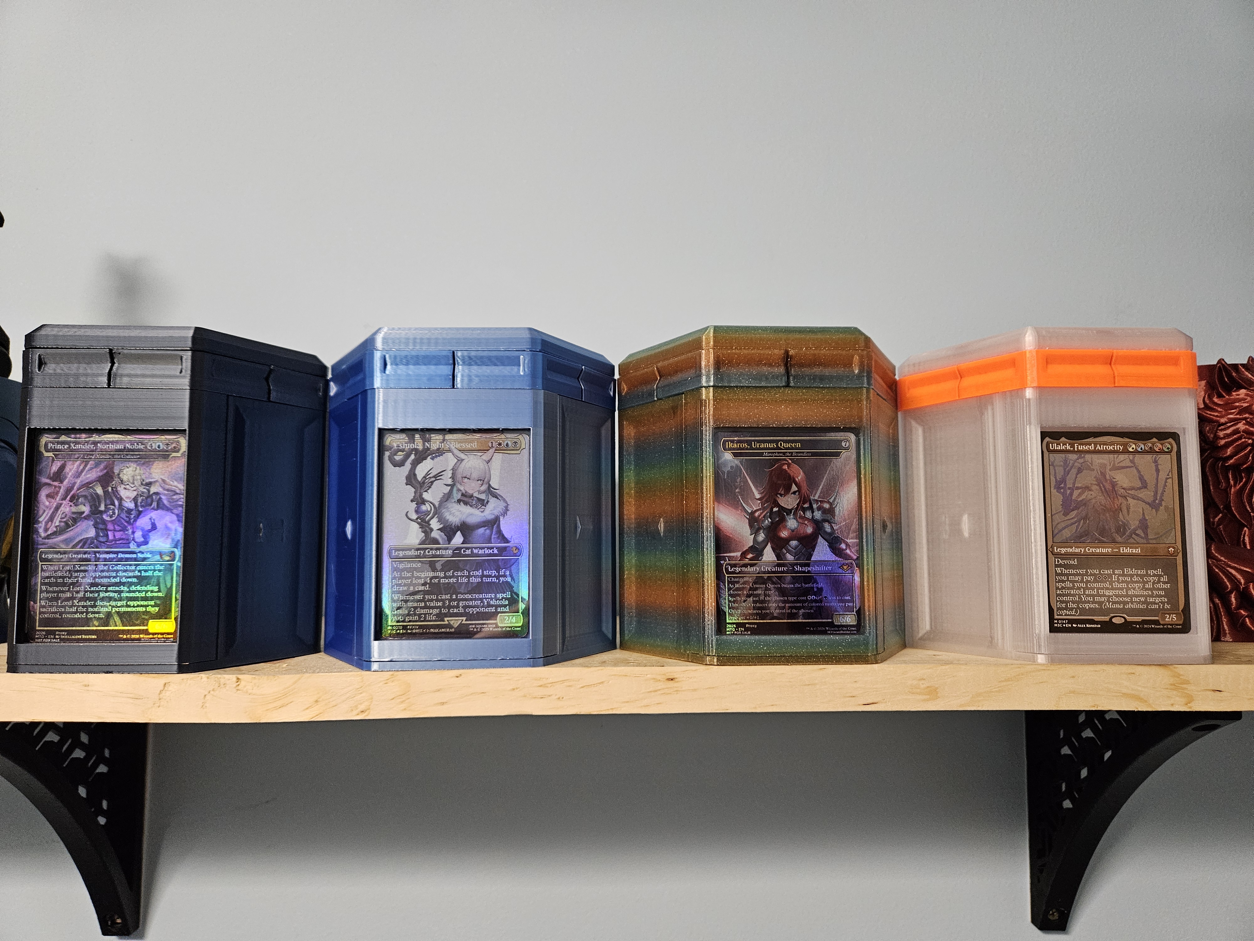 large Hex-Lock MTG (100 card + tokens) commander deck box