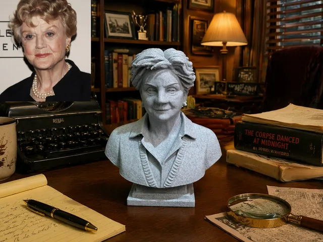 Angela Brigid Lansbury - Arabesque - Bust
