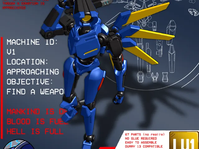 (EARLY ACCESS) 1/12 V1 ULTRAKILL BUILDABLE ACTION FIGURE
