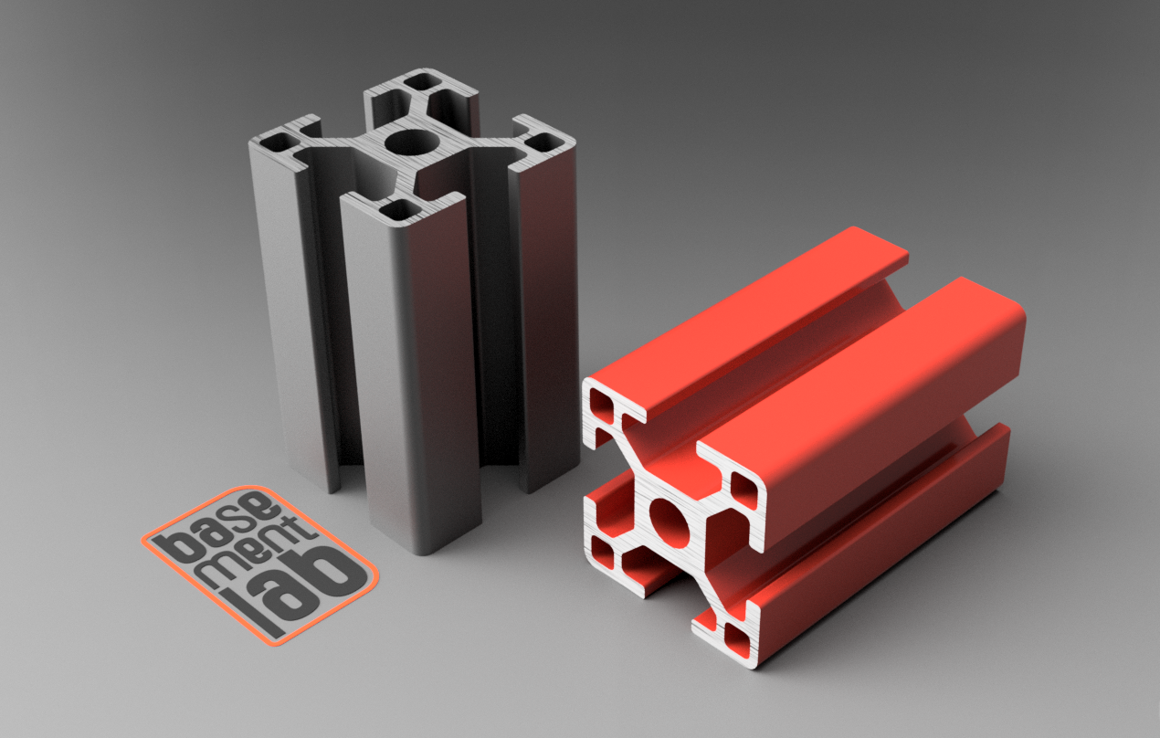 3030 Tslot Aluminium Profile -  Adjust the Z scale to obtain longer profiles
