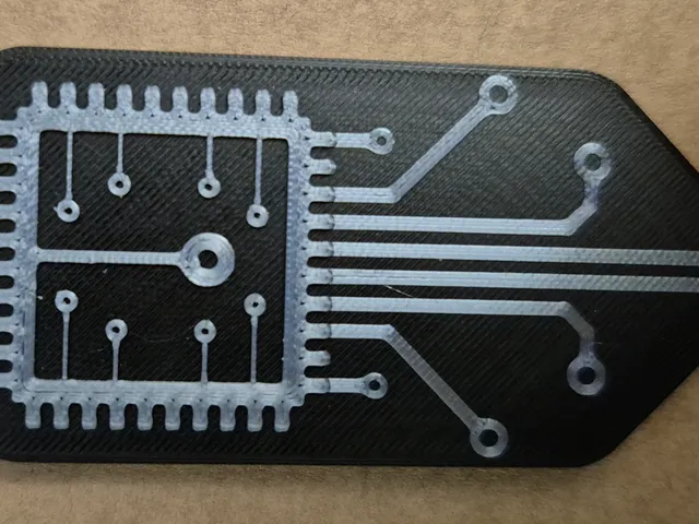 chip keychain with dec/hex converter