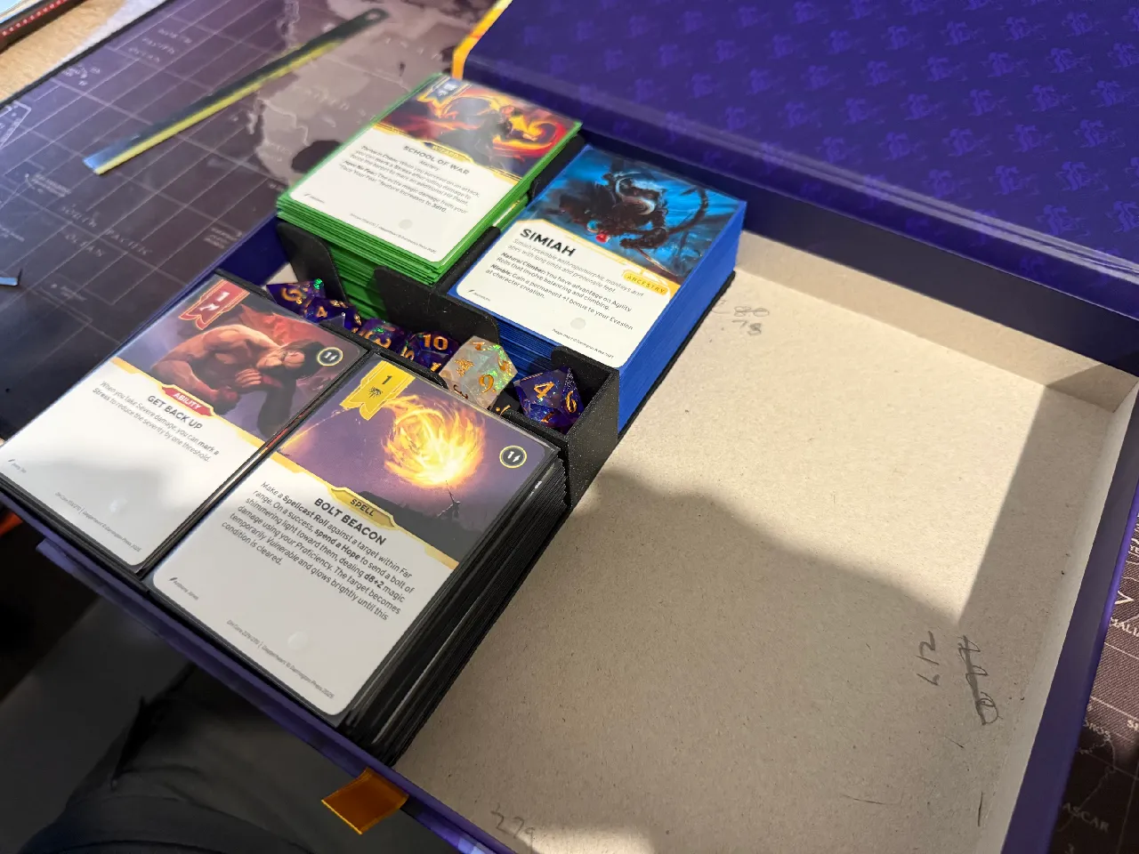 Daggerheart - Limited edition box insert for Cards in sleves by Trev |  Download free STL model | Printables.com
