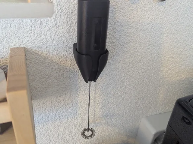 Aerolatte Milk Frother Wall Mount / Holder (screws or tape)