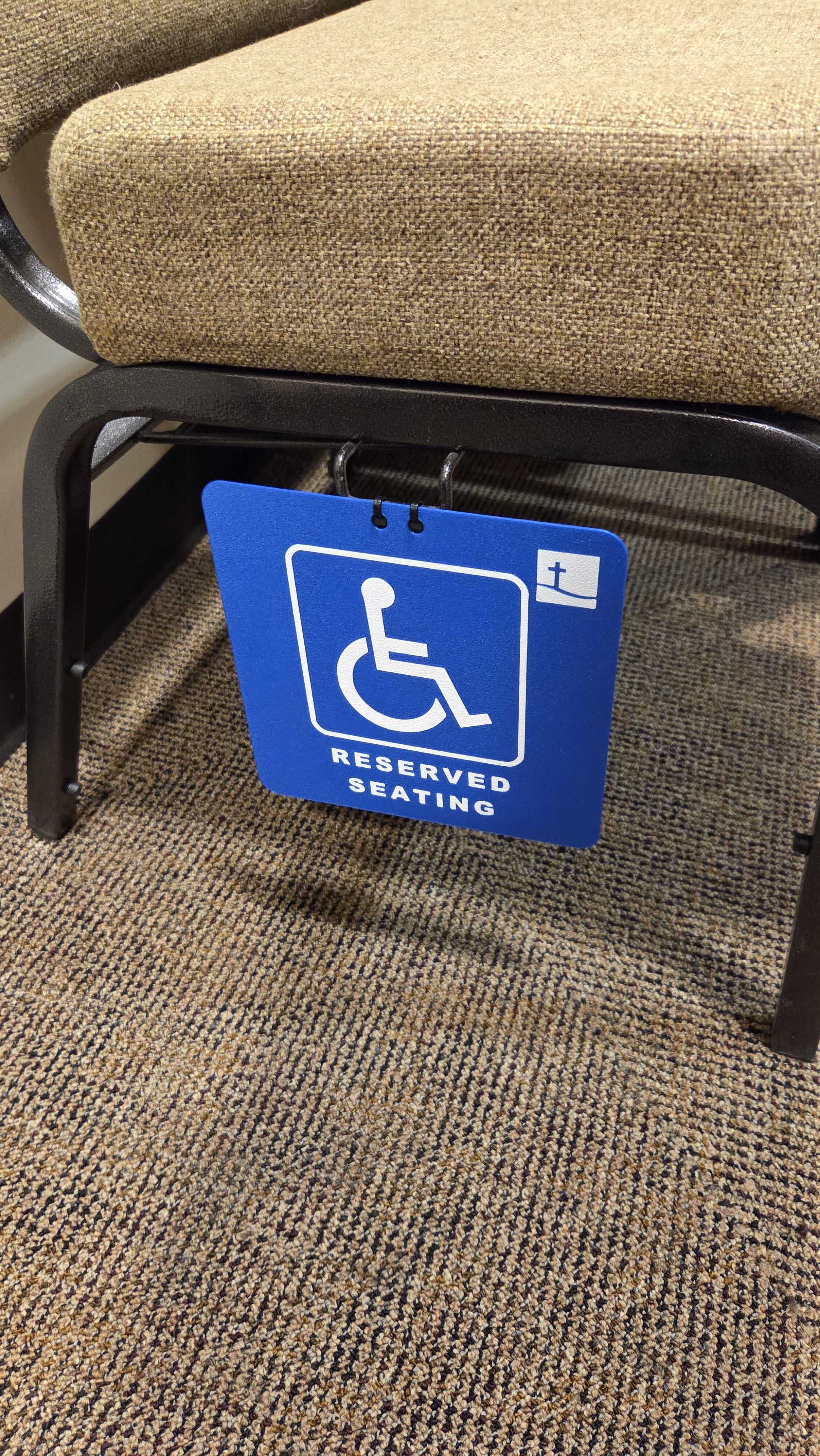 Reserved Seating Sign — thumbnail 2