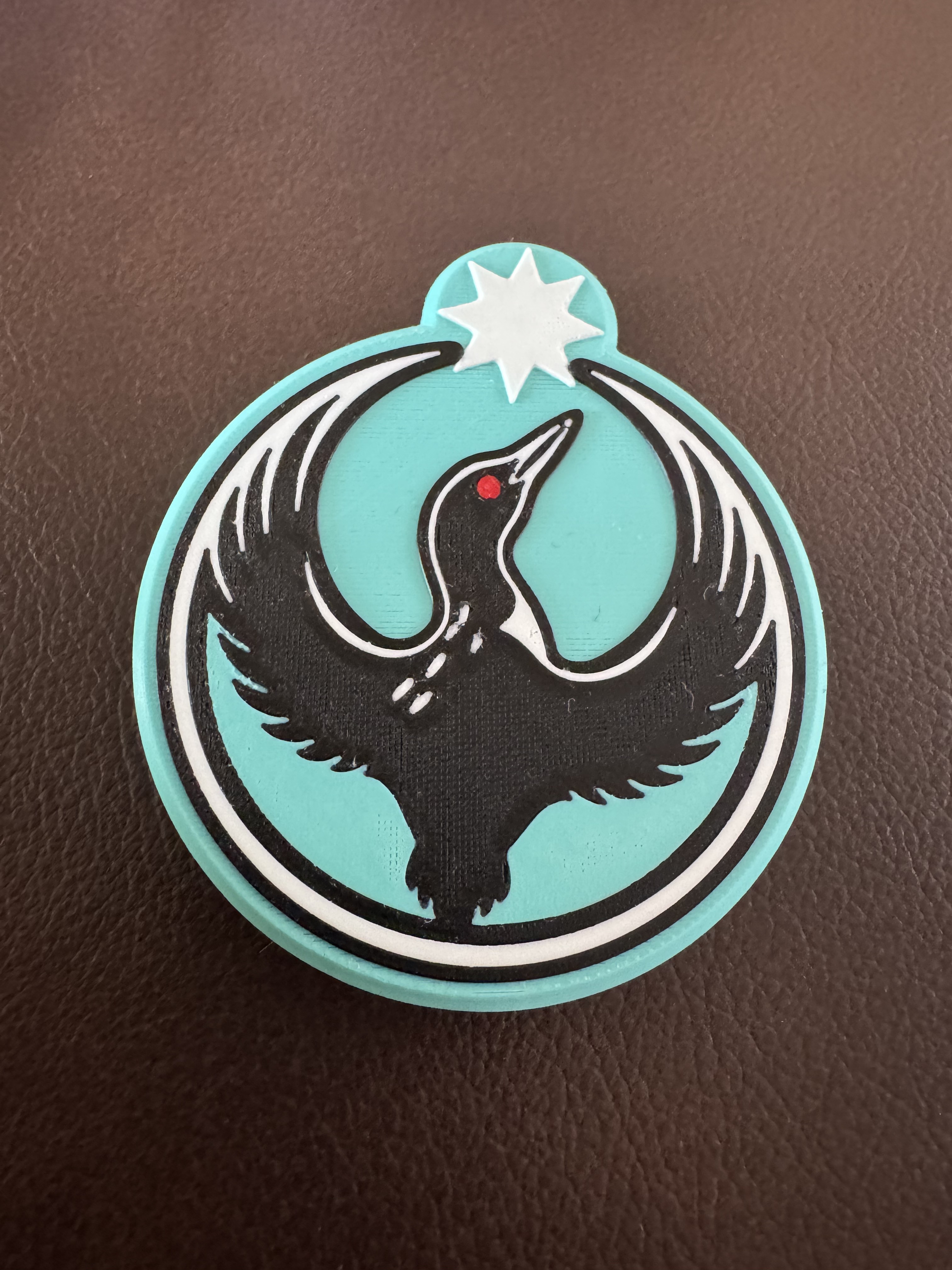 Speckled Rebel Loon Whistle