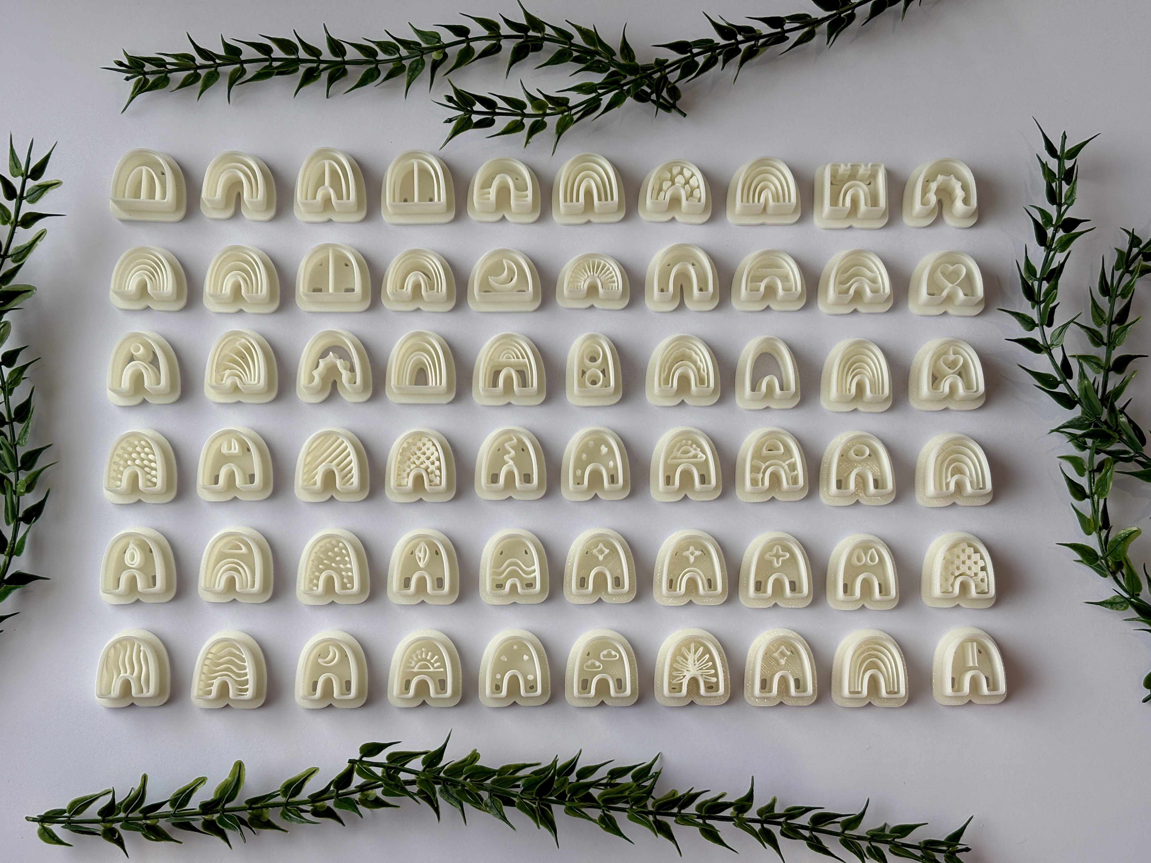 Arch Polymer Clay Cutters Bundle - 60 Designs x 5 Sizes
