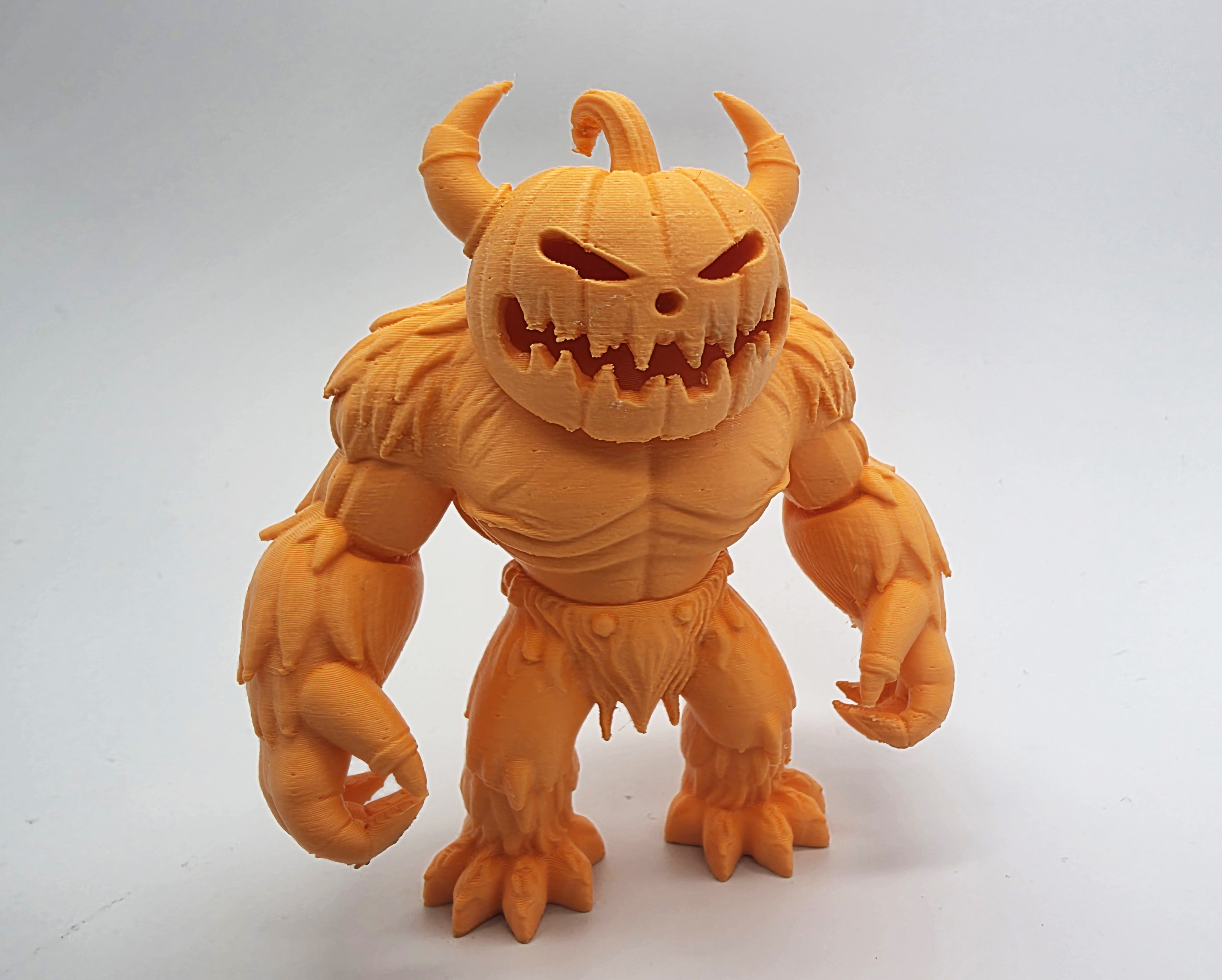 Ripped Jack-o-Lantern Monster Fig