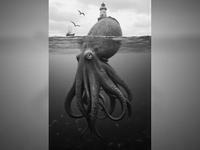 Giant Octopus Hueforge