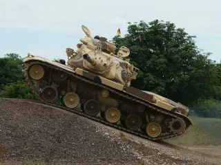 M60 with moving turret and barrel(with rotating cupola!)