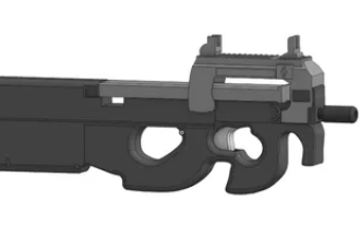 Sillybutts twister mod kit. look like a p90.