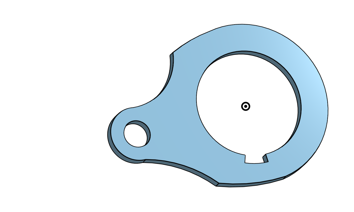 Beta RR Ignition Switch mount — miniatura 2
