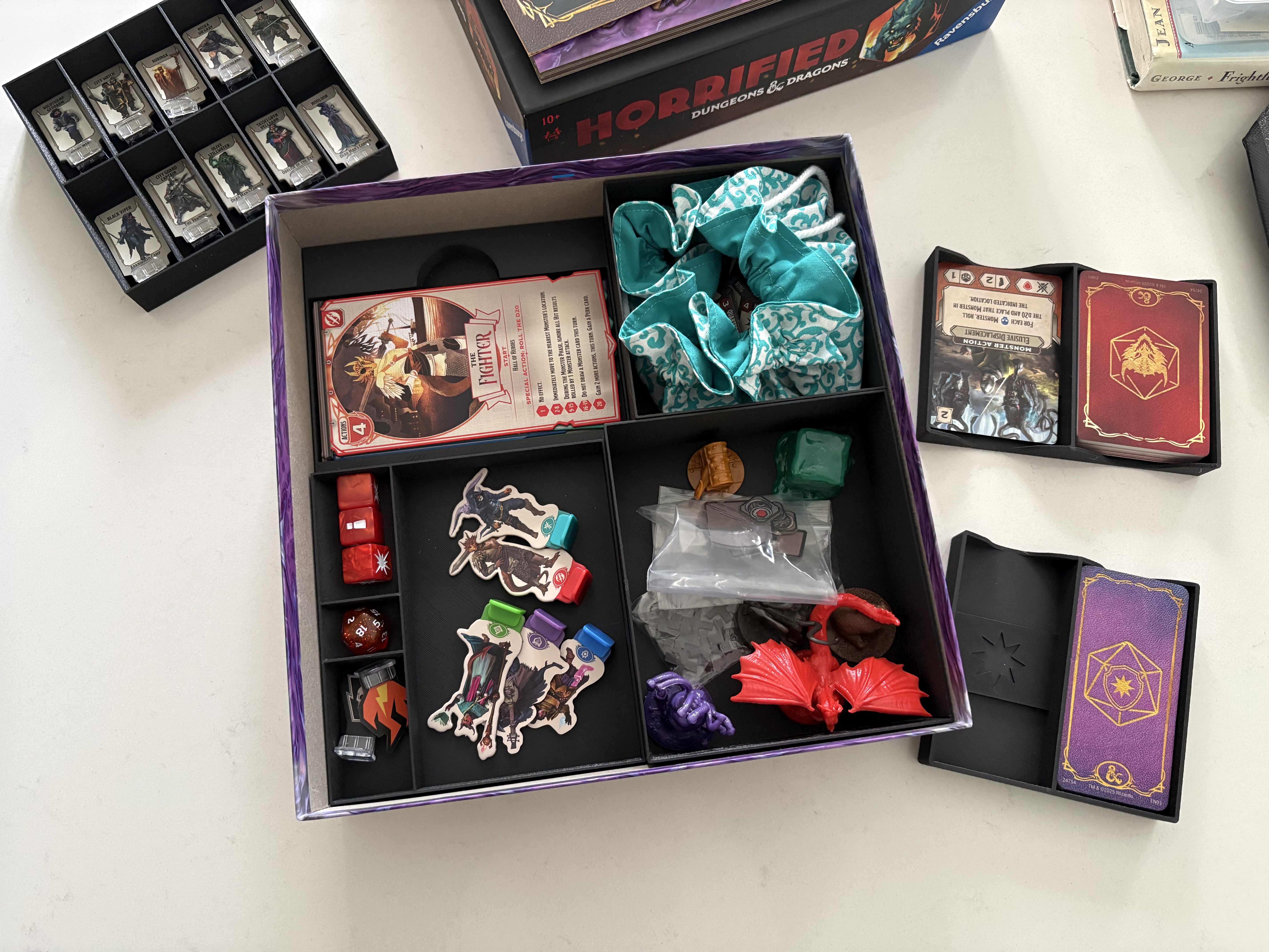 Miniatura 4 do modelo 3D Horrified D&D Box Insert Remix