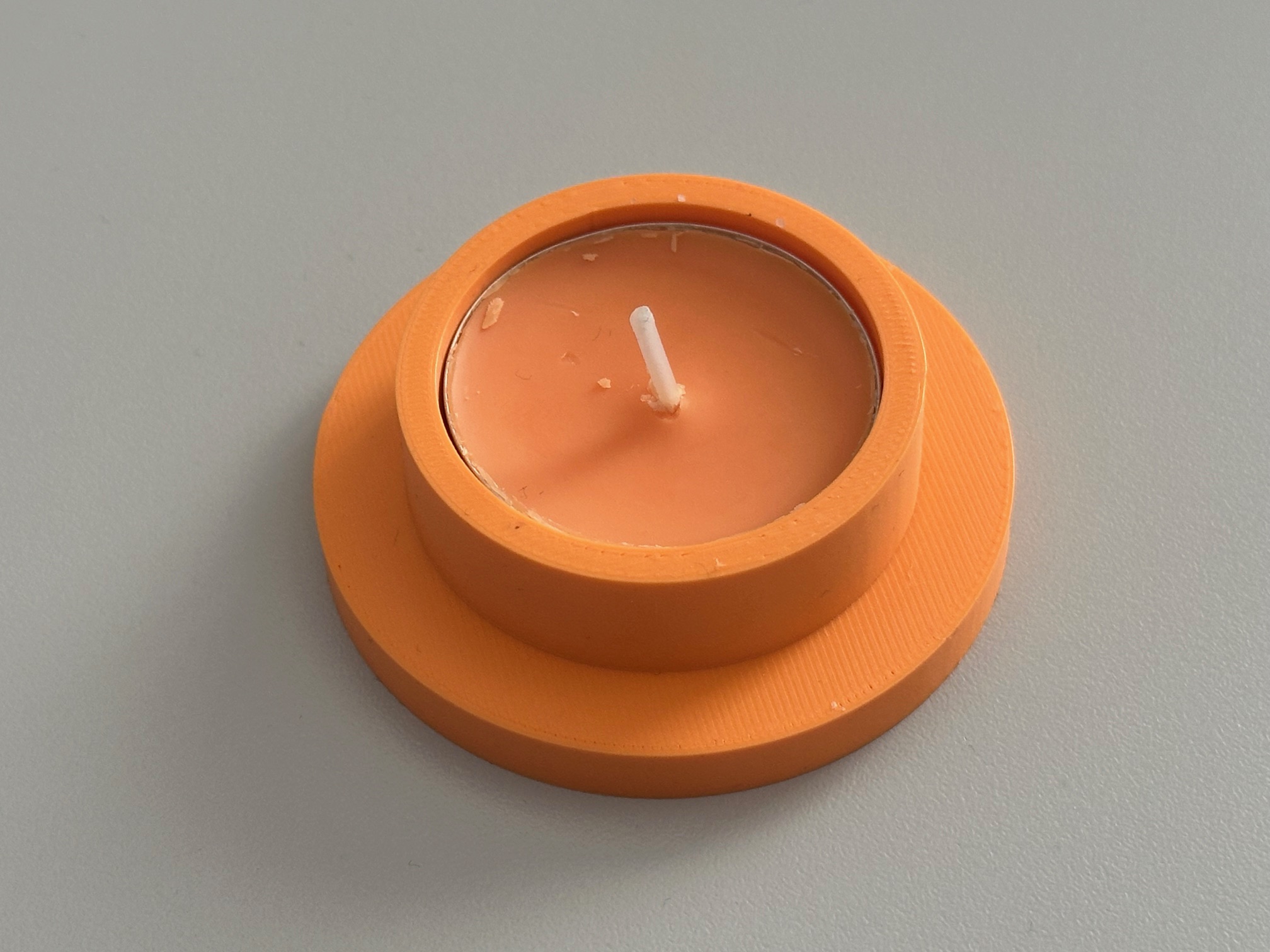 Teelichthalter D 63,6 mm, H 20 mm 3D model