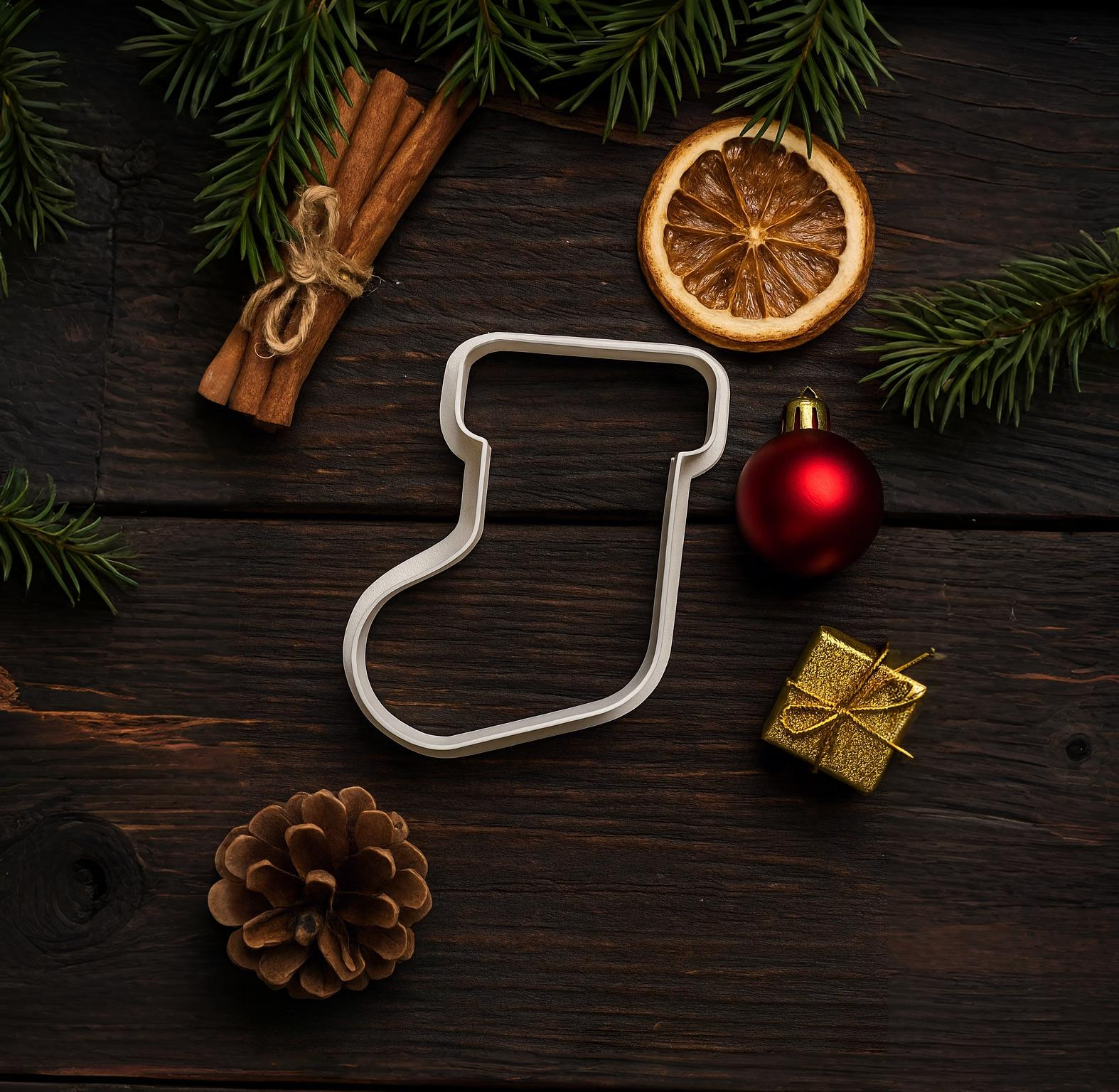 Christmas Stocking Cookie Cutter