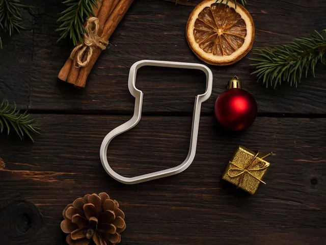 Christmas Stocking Cookie Cutter