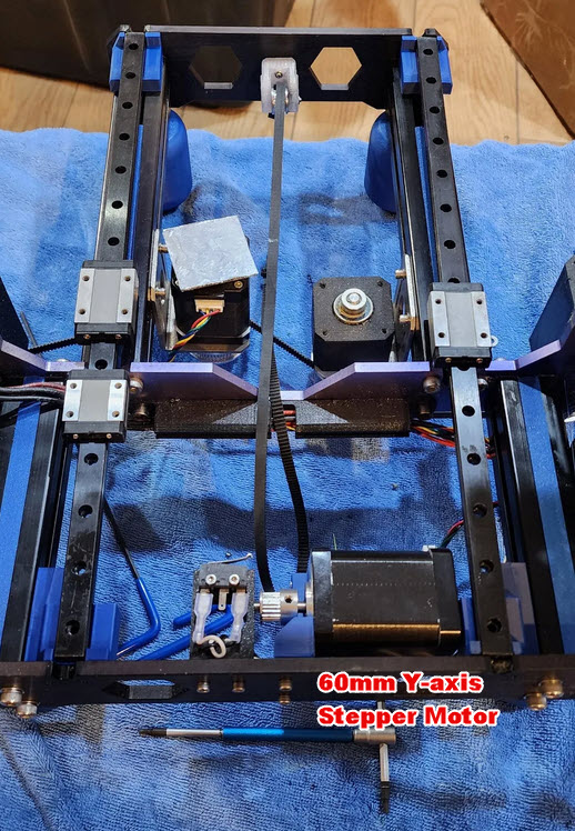 Pulse XE Y-Axis Minimal Linear Rail Upgrade 3D model thumbnail