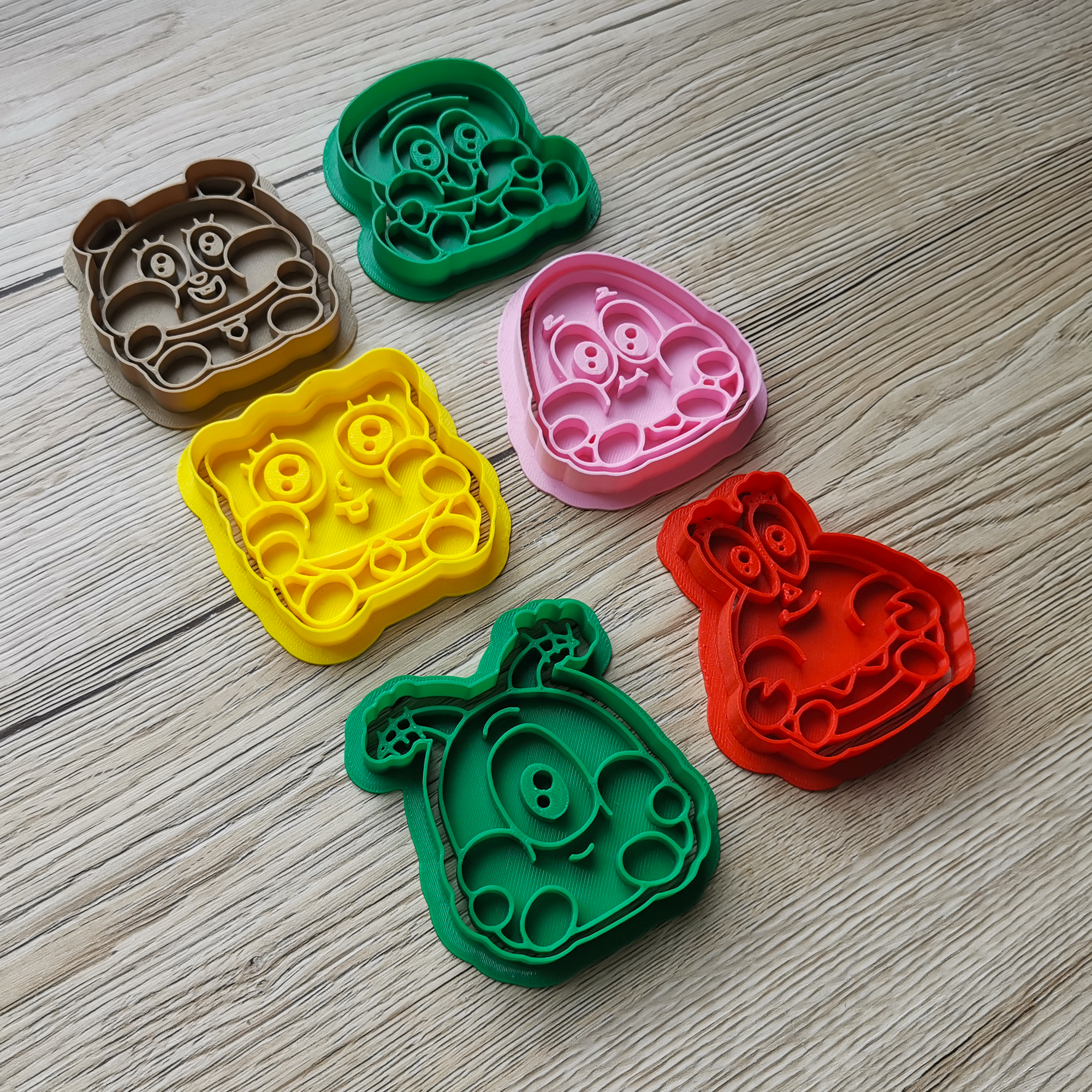 Cute Spongebob Cookie Cutter Pack Patrick Kawaii