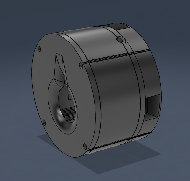 Logitech Extreme 3D Pro Mod Kit Circle Base- Small Footprint Plug & Play STL Files - Reversible Upgrade