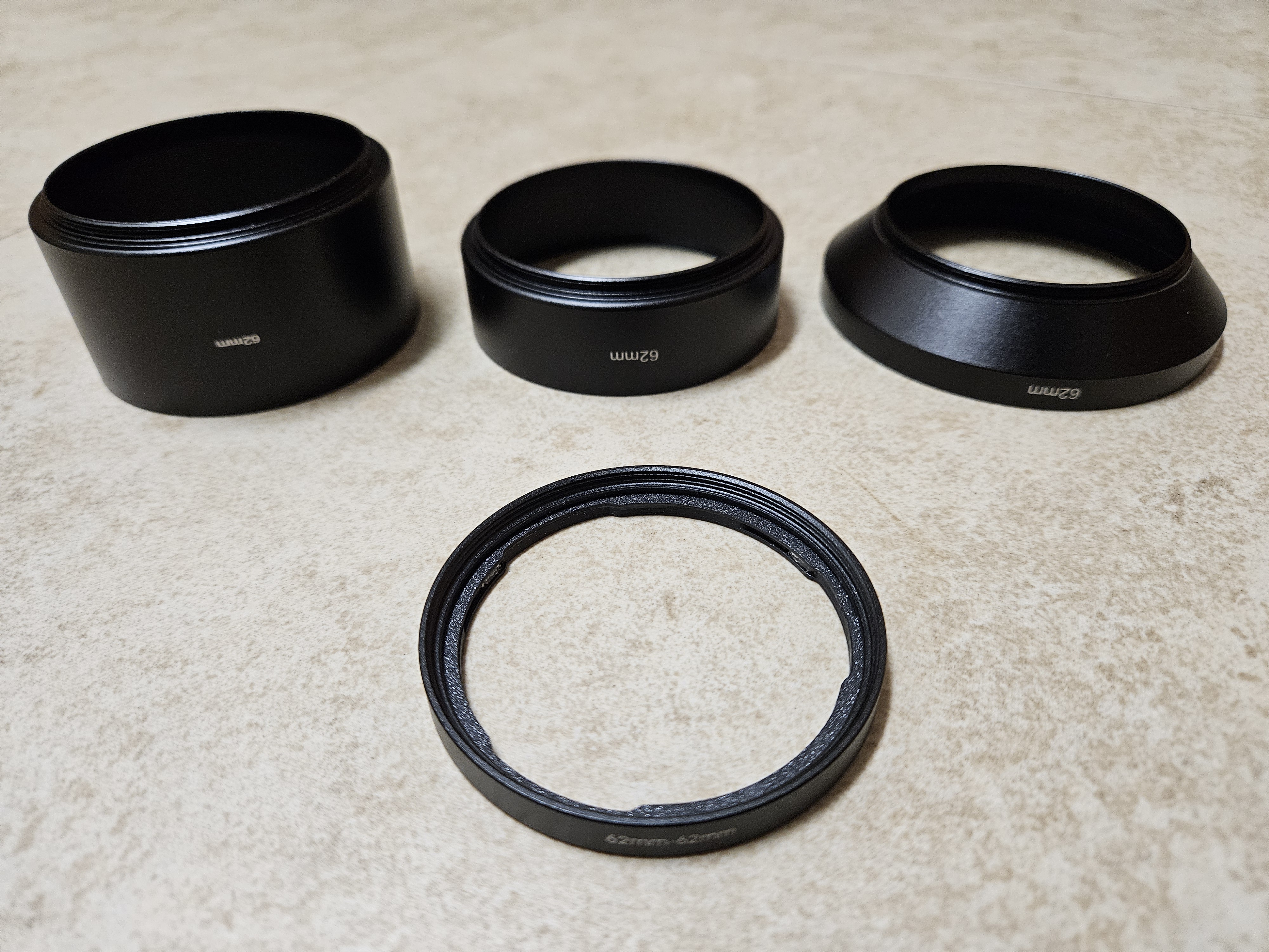 Canon FD lens hood bayonet adapter - 52mm