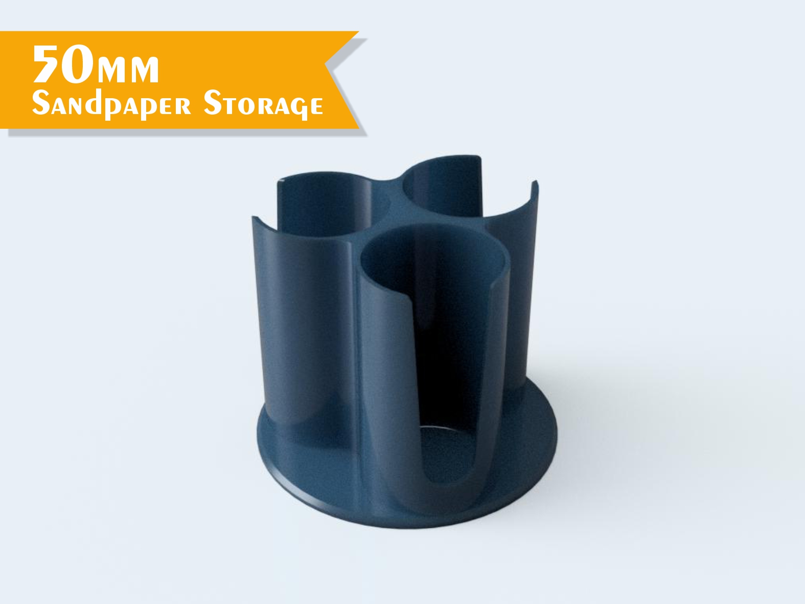 50mm  Sandpaper Storage