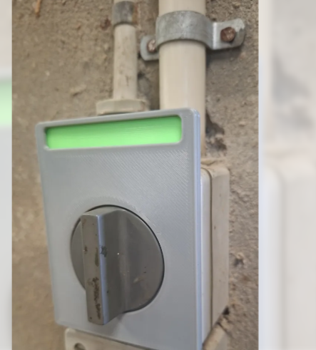 Switch indicator and lock for LK NES drejeafbryder