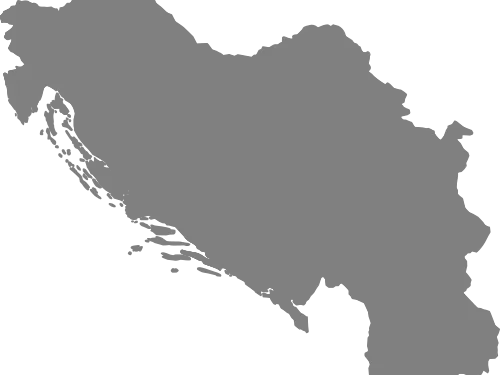Yugoslavia silhouette