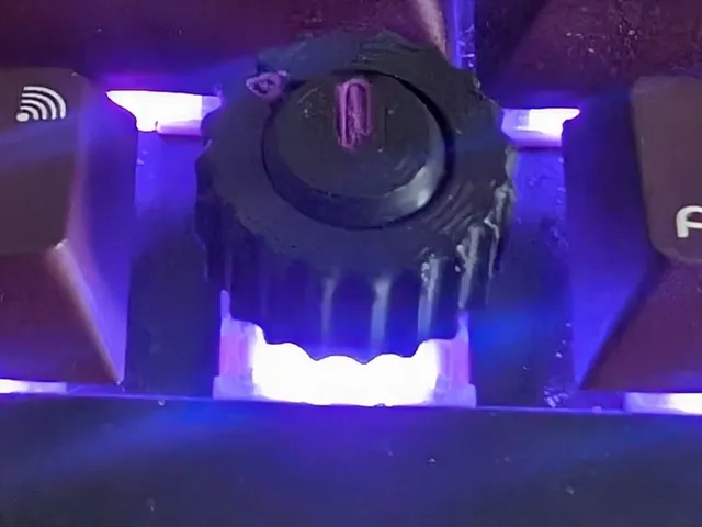 PIP Captive Rotate to Disable Keycap